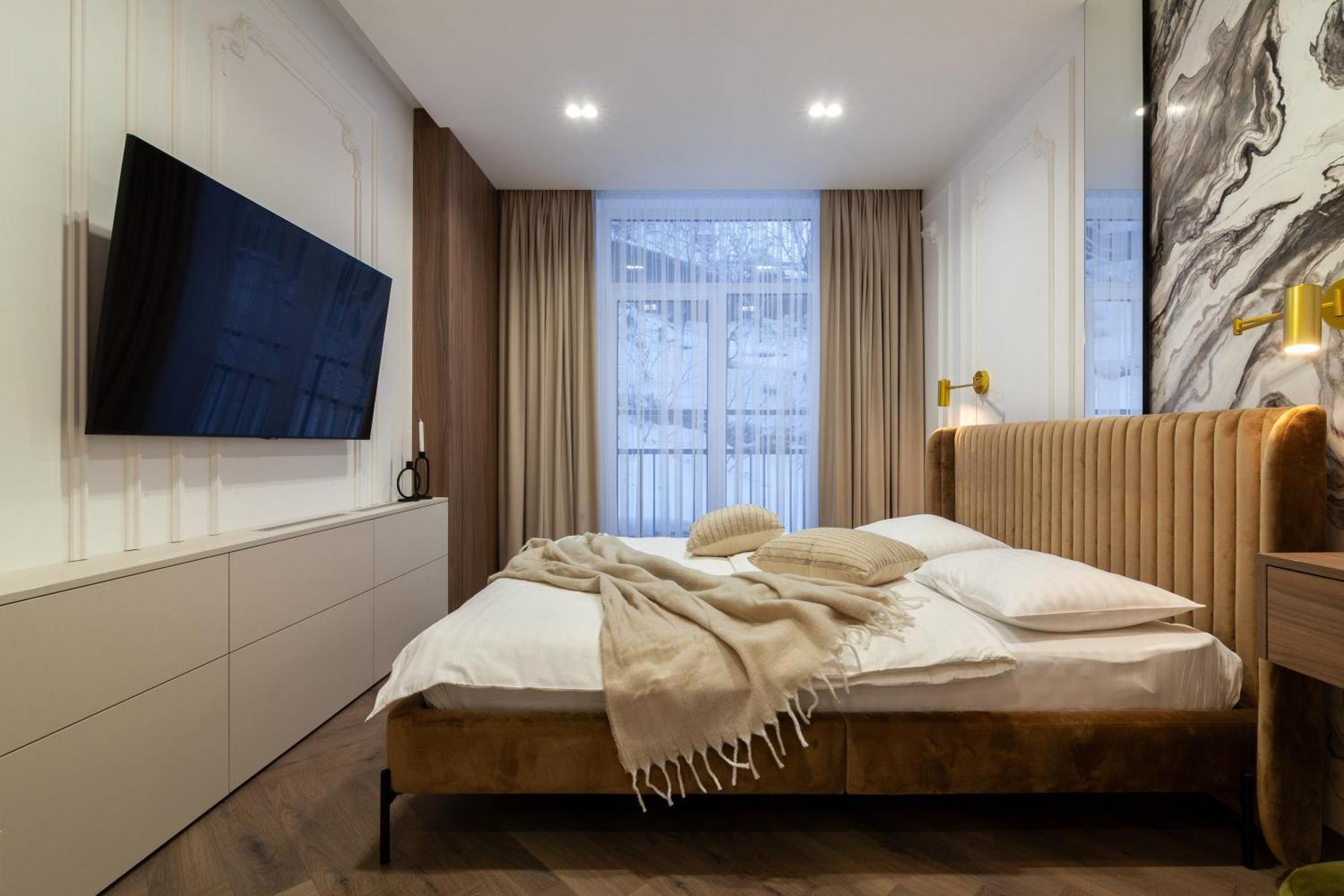 Apartment Shevchenko St.,New Building Lviv Luaran gambar