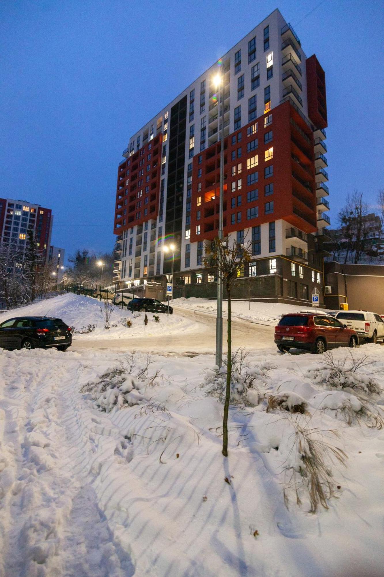 Apartment Shevchenko St.,New Building Lviv Luaran gambar