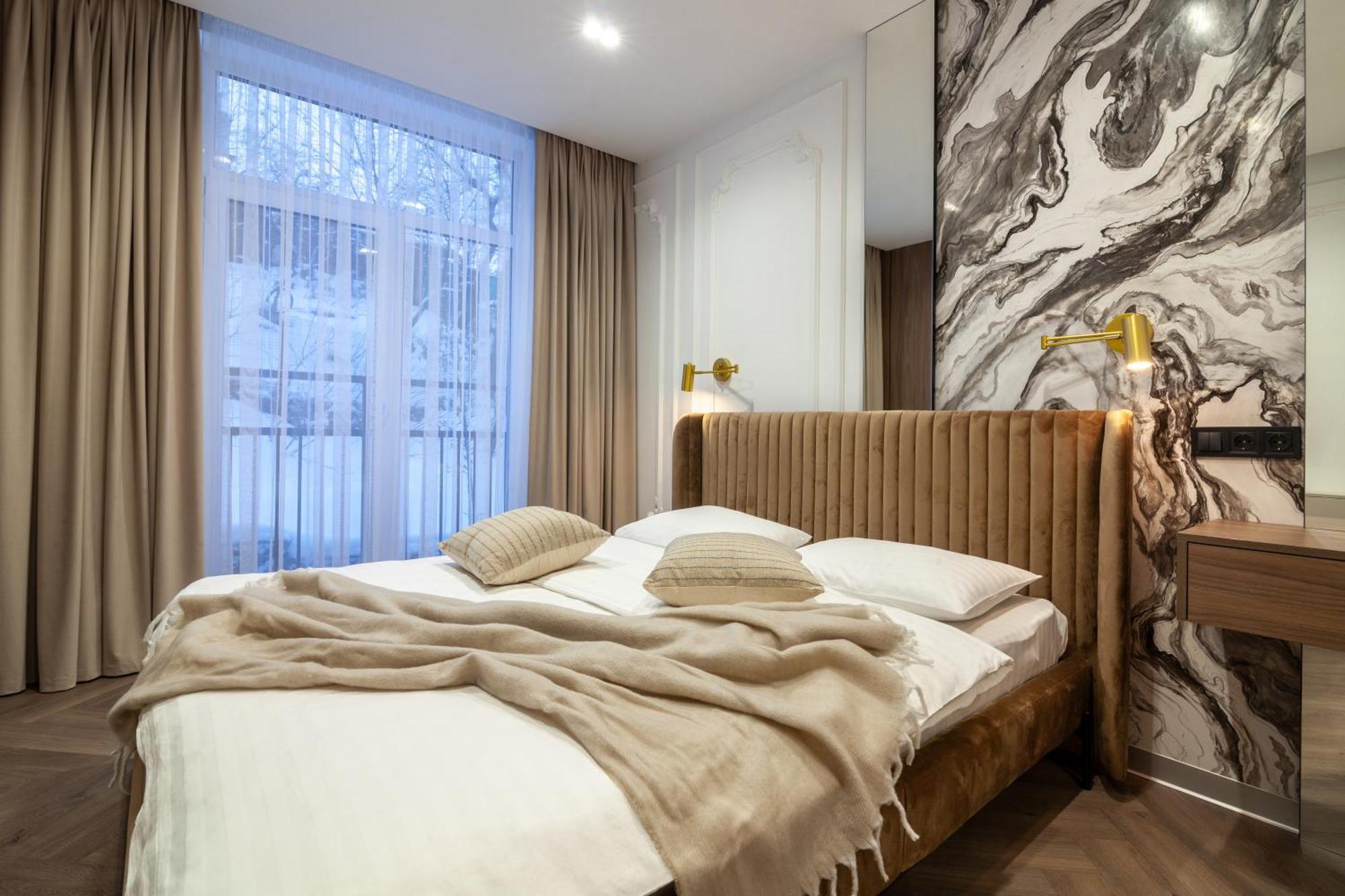 Apartment Shevchenko St.,New Building Lviv Luaran gambar