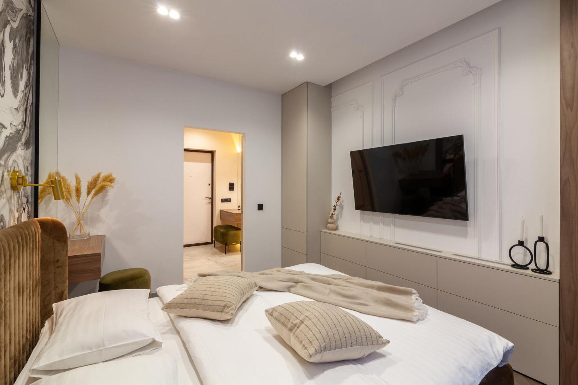 Apartment Shevchenko St.,New Building Lviv Luaran gambar