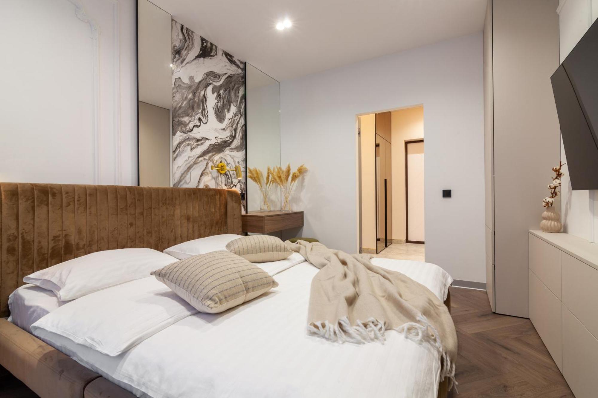 Apartment Shevchenko St.,New Building Lviv Luaran gambar